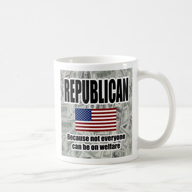 Funny Republican Welfare Mug (Right)