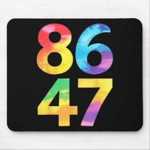 Funny Resist 8647 Liberal Fan  Mouse Pad