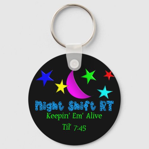 Funny Respiratory Therapist Gifts and T_Shirts Keychain