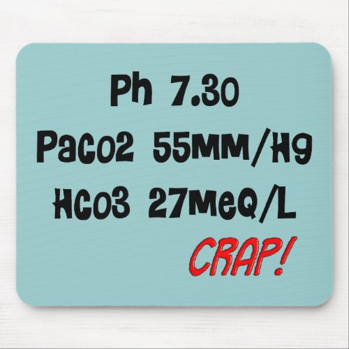 Funny Respiratory Therapist gifts Mouse Pad