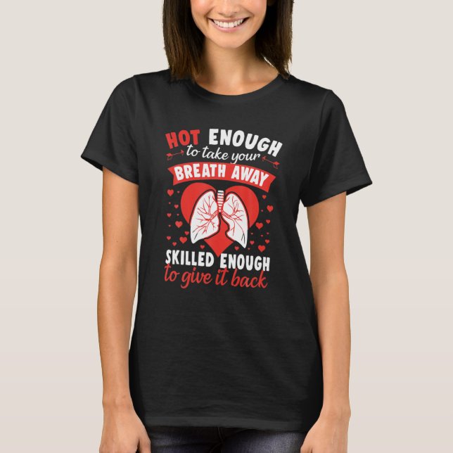 Funny Respiratory Therapist School Nurse Meme Gift T-Shirt (Front)