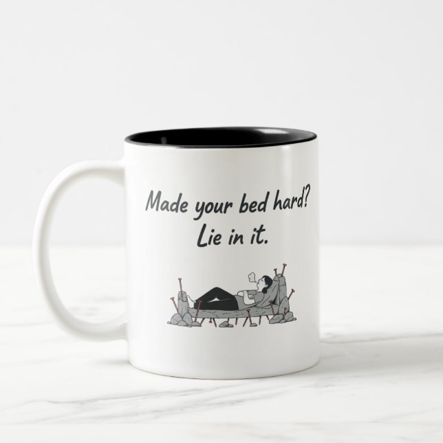 Funny Responsibility Coffee Cup (Left)