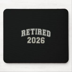 Funny Retired 2026 University I'm Done Mom Cruise Mouse Pad