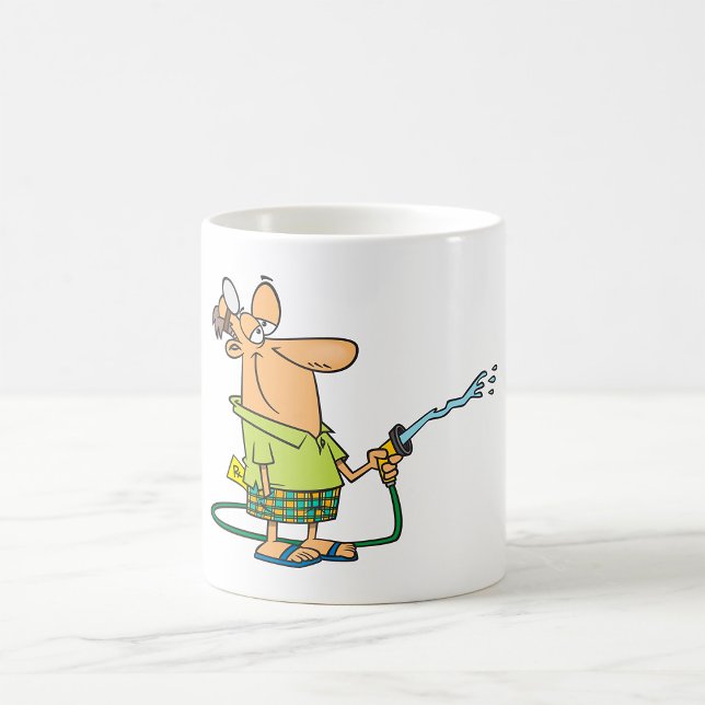 Funny Retired Doctor Gardening Garden Hose Coffee Mug (Creator Uploaded)
