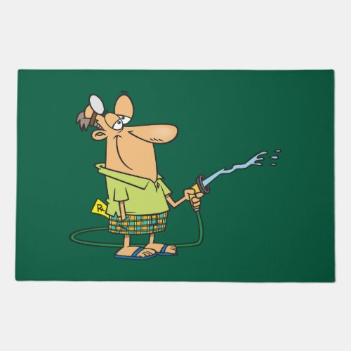 Funny Retired Doctor Gardening Garden Hose