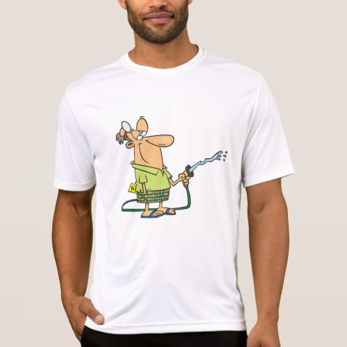 Funny Retired Doctor Gardening Garden Hose