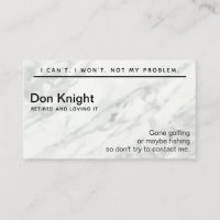 Funny Retired Gag Gift