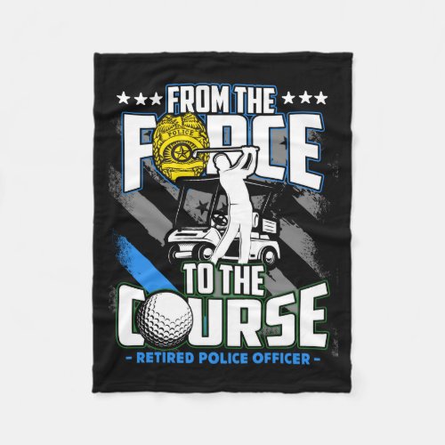 Funny Retired Lice Officer Golf Retirement Gift 