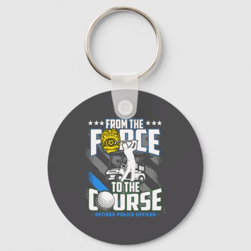 Funny Retired Lice Officer Golf Retirement Gift 