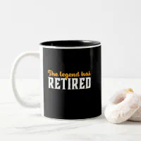 The Man the Myth the Legend Has Retired Travel Mug for Men, Personalized  Retirement Gift for Dad, Boss, Grandpa, Custom Name Retiree Cup 