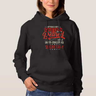 Funny Retired School Secretary Retirement 2022 Mom Hoodie