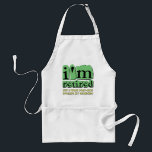 funny retirement adult apron<br><div class="desc">I'm retired but I work part-time spoiling my grandkids! Funny retirement t-shirts and retirement gifts for retirees who enjoy spoiling their grandkids. Humorous retirement shirts for dad, mom, grandpa and grandma.</div>