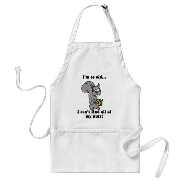 Funny retirement adult apron (Front)