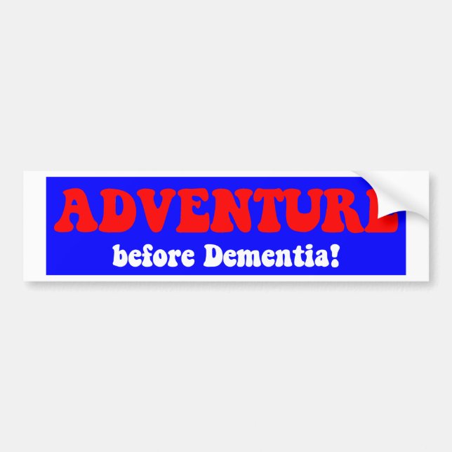 Funny retirement bumper sticker (Front)
