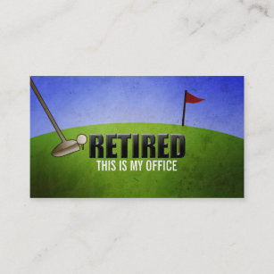 Funny Business Cards Zazzle Funny Retirement Business Cards