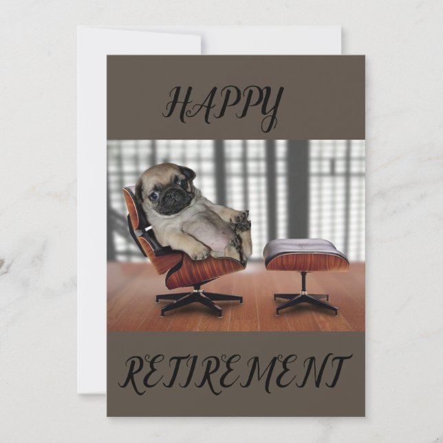 Funny Retirement Card (Front)