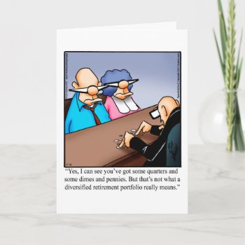 Funny Retirement Congratulations Card by Spectickles at Zazzle