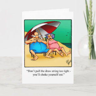 Funny Retirement Congratulations Greeting Card