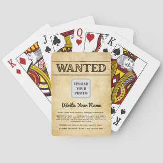 Funny Retirement Coworker Farewell Outlaw Theme Poker Cards