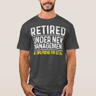 Funny Retirement Design Female Women Retired Party T-Shirt