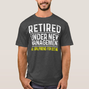 Funny Retirement Design Female Women Retired Party T-Shirt
