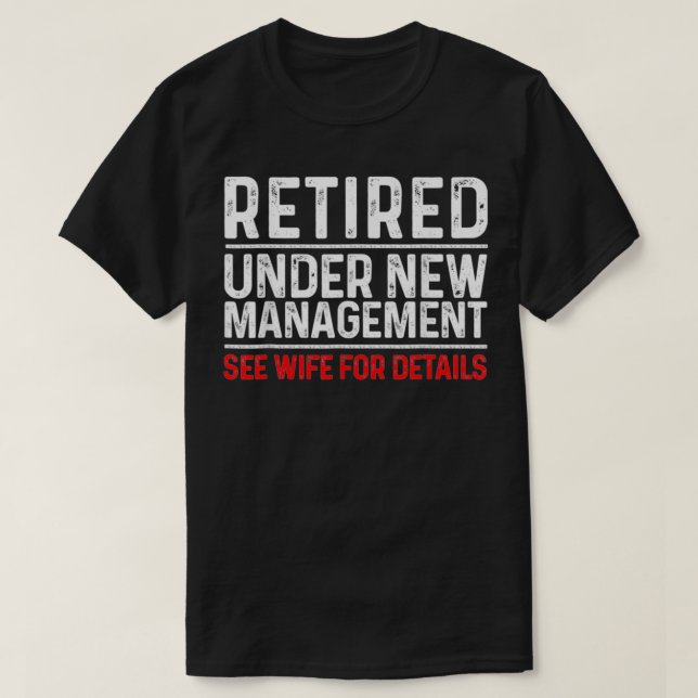 Funny Retirement Design Male Dad Men Retiring Part T-Shirt (Design Front)