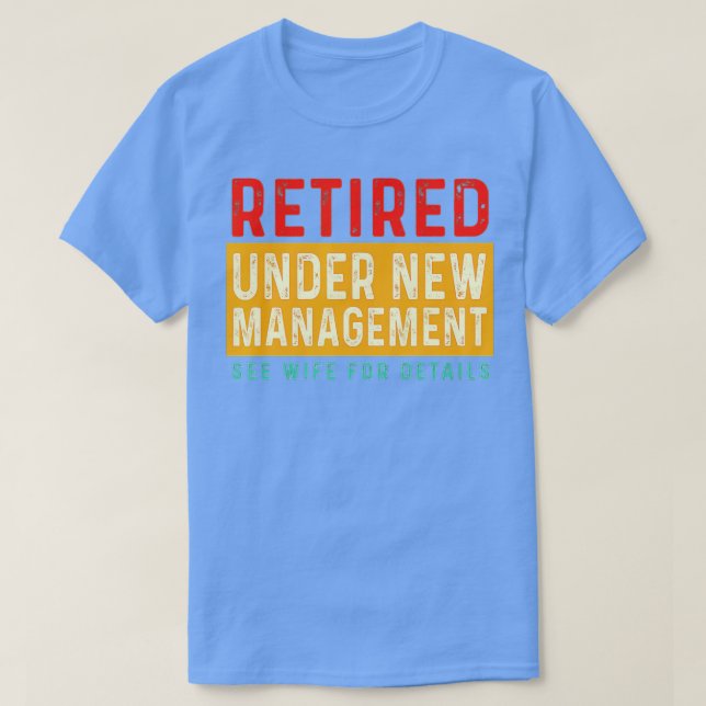 Funny Retirement Design Men Dad Retiring Party Hum T-Shirt (Design Front)