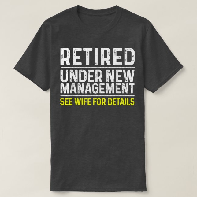 Funny Retirement Design Men Male Dad Retiring Part T-Shirt (Design Front)