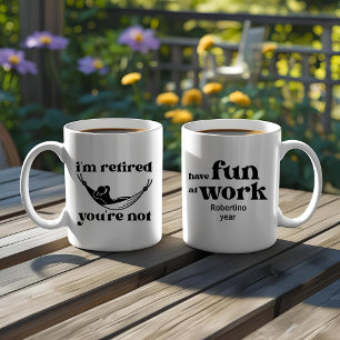 Funny Retirement Farewell Gift For Coworkers Coffee Mug