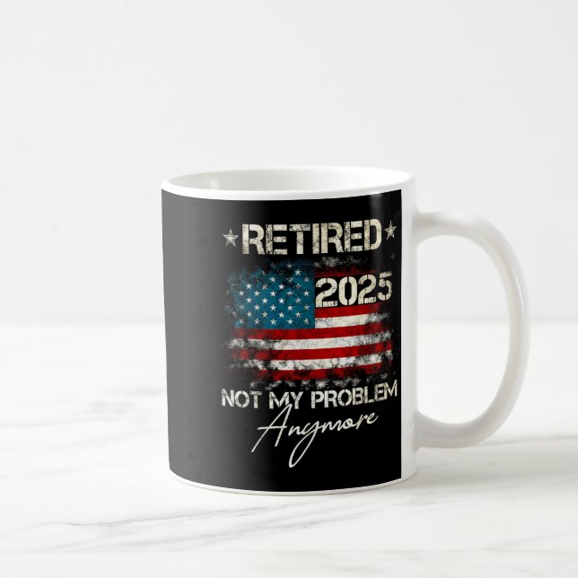 Funny Retirement For Dad Men Women. Uni Retired 20 Coffee Mug (Right)