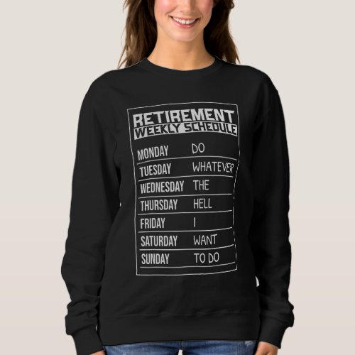 Funny Retirement For Men Women Cool Retired Retire Sweatshirt