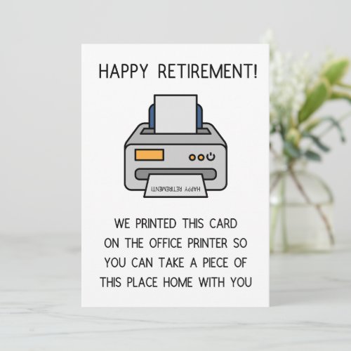 Funny Retirement Gift, 