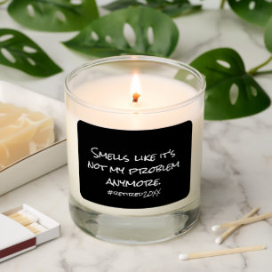 Funny Retirement Gift Scented Candle