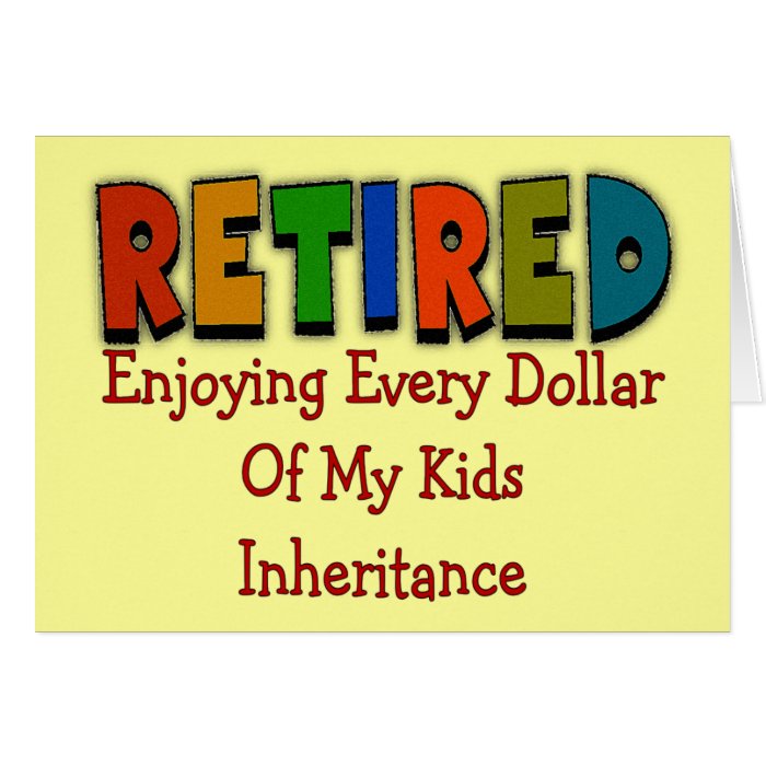 Funny Retirement Gifts Cards