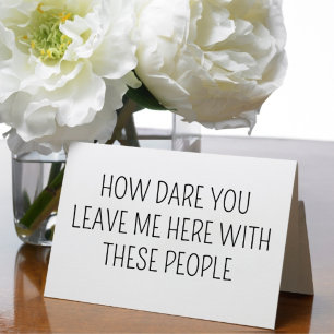 Funny Retirement Going Away Card