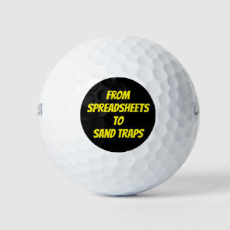 Funny Retirement Golf Balls