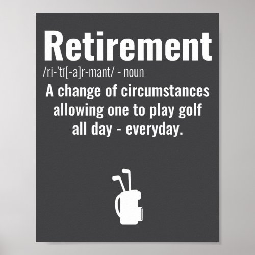 Funny Retirement Golf Quote Retired Golfers Golfin