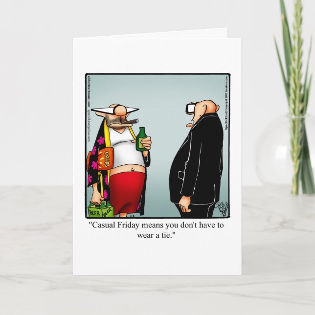 Funny Retirement Humor Greeting Card "Spectickles" (Front)