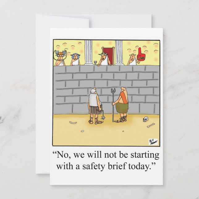 Funny Retirement Humor Party Invitations (Front)