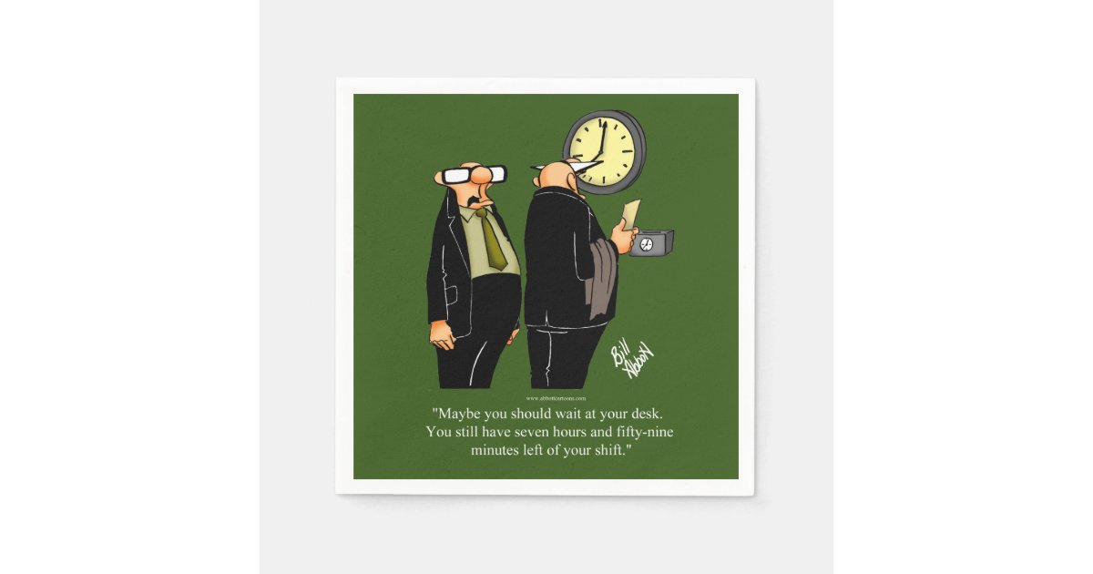 Funny Retirement Humor Party Napkins Zazzle