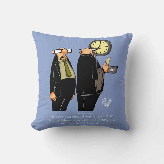 Funny Retirement Humor Pillow (Front)