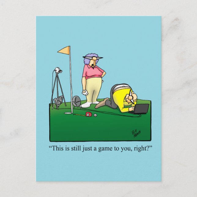 Funny Retirement Humor Postcard "Spectickles" (Front)