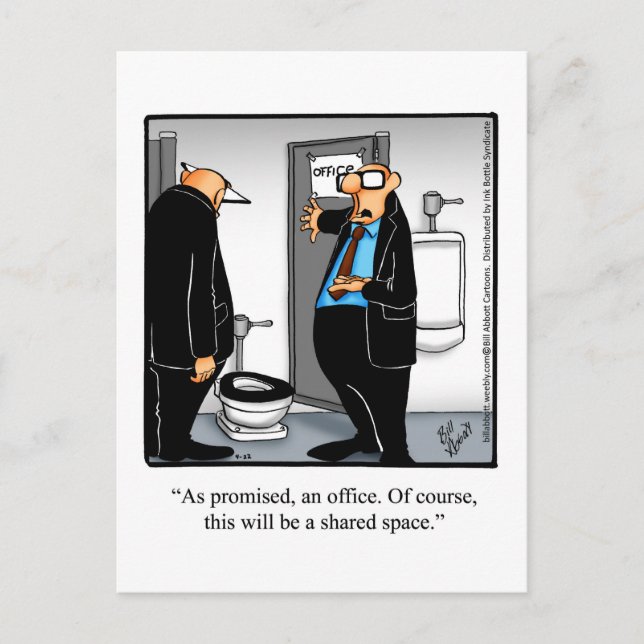 Funny Retirement Humor Postcard "Spectickles" (Front)