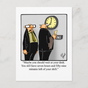 Funny Retirement Humor Postcard "Spectickles"