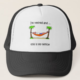 Funny retirement humor trucker hat
