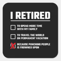 Warning i'm retired Funny Retirement Shirt