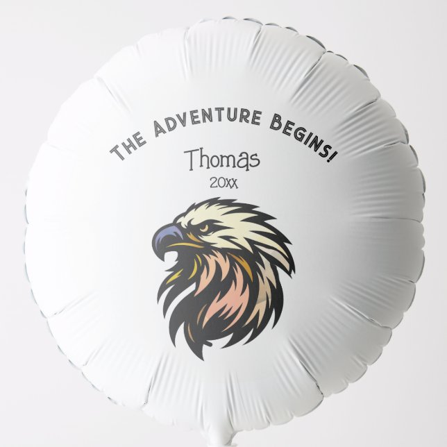 Funny Retirement Joke No More Work Celebration Balloon (Front)