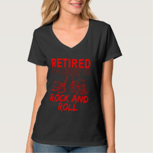 Funny Retirement Men Women Cool Retired Rocking Ch T-Shirt