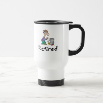 Funny Retirement Mug by occupationtshirts at Zazzle