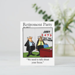 Funny Retirement Party Invitations | Zazzle